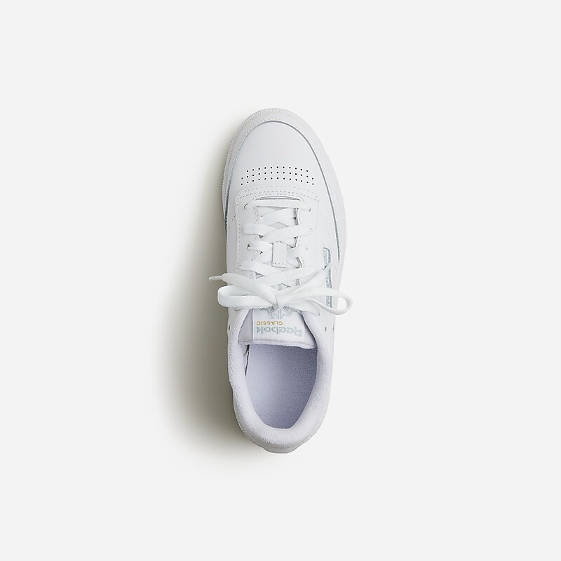 White/Seaspray J.Crew Reebok® Club C sneakers | J.Crew Factory | QBUJD9856