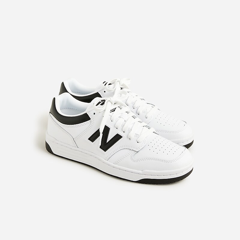 White Black J.Crew New Balance® 480 sneakers | J.Crew Factory | EPWVH3761