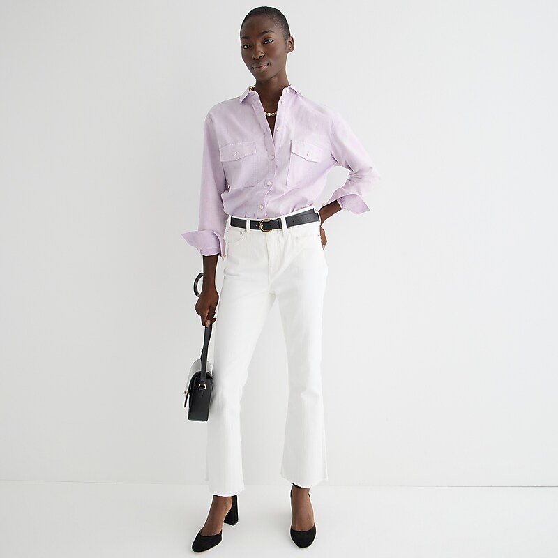 White Denim J.Crew 10\