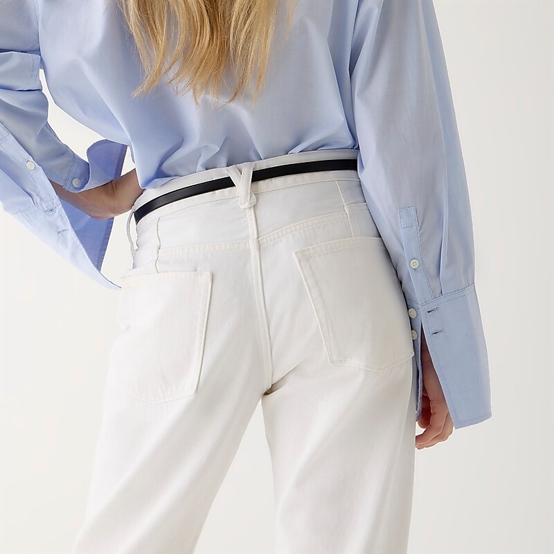 White Denim J.Crew Point Sur loose straight jean | J.Crew Factory | UMPQE0914