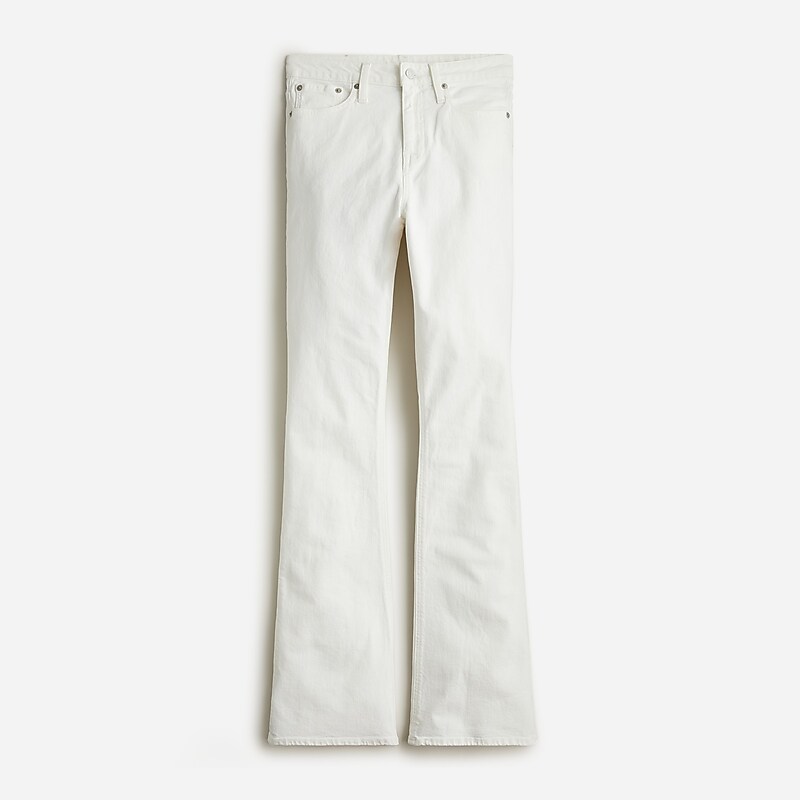 White Denim J.Crew Skinny flare jean | J.Crew Factory | OMLBD0712