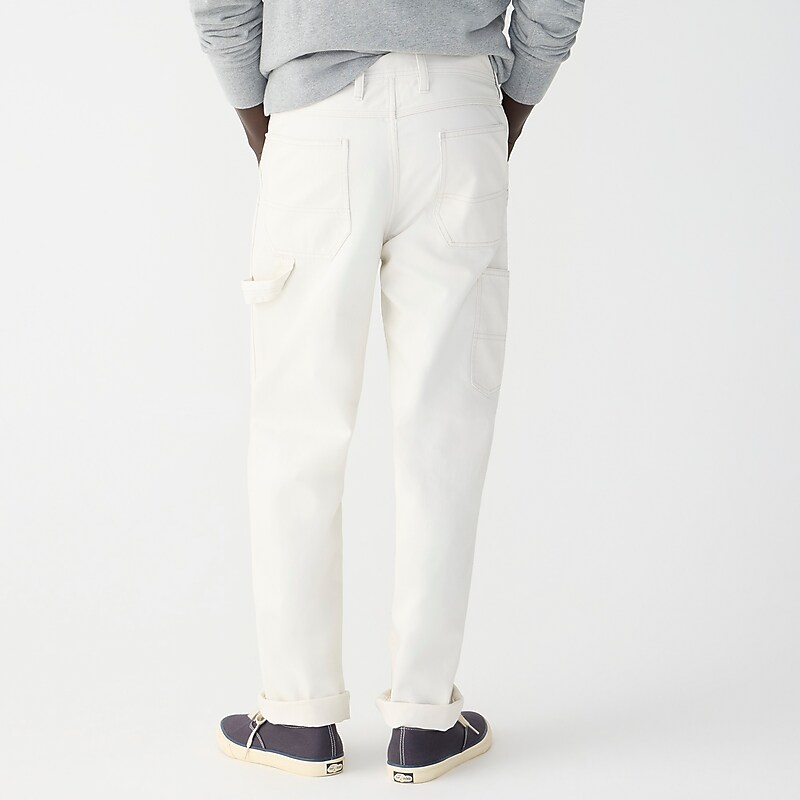 White Dust J.Crew Carpenter pant in cotton twill | J.Crew Factory | XQTEH5603