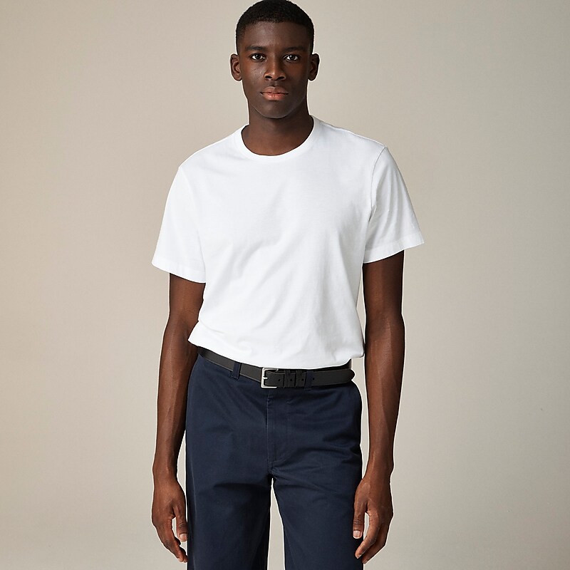 White J.Crew Broken-in T-shirt | J.Crew Factory | ZYONE0681