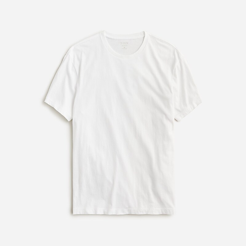 White J.Crew Broken-in short-sleeve T-shirt | J.Crew Factory | IRFDW4798