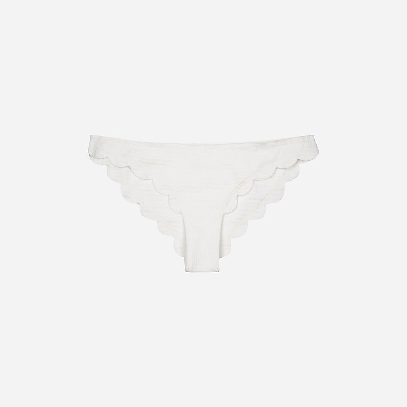 White J.Crew MARYSIA Broadway bikini bottom | J.Crew Factory | ABQHZ4809