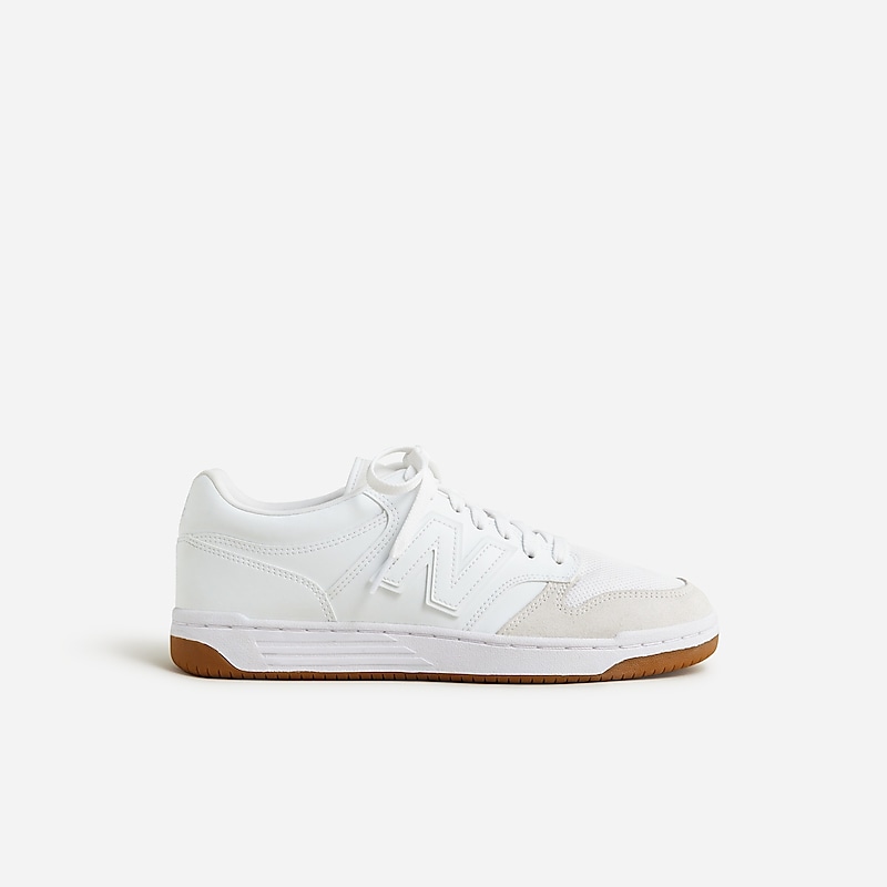 White J.Crew New Balance® 480 sneakers | J.Crew Factory | HCRDU1239