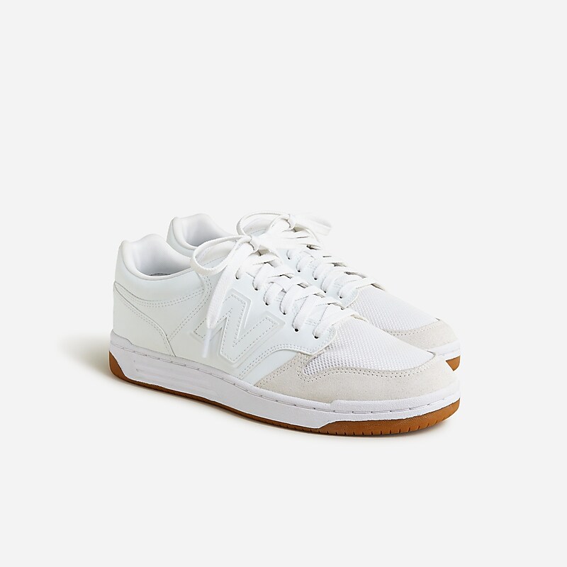 White J.Crew New Balance® 480 sneakers | J.Crew Factory | HCRDU1239