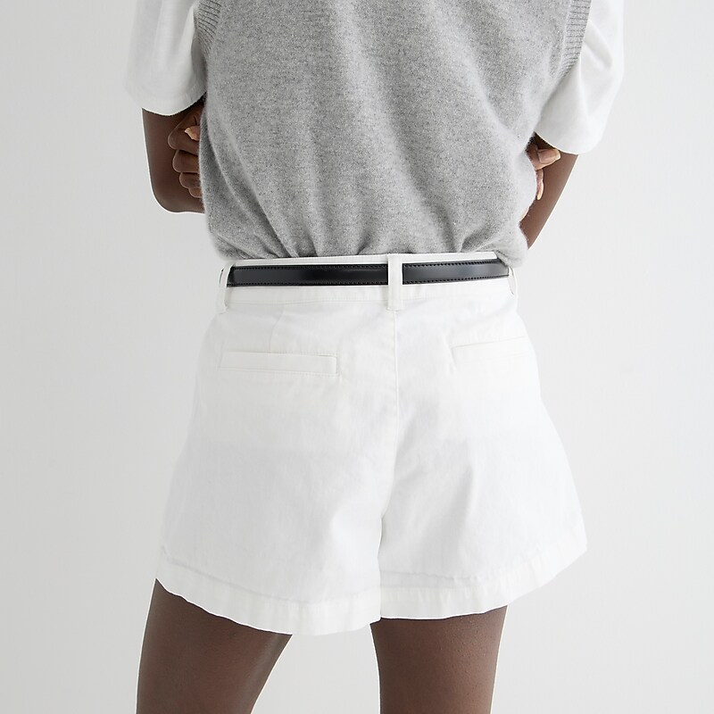 White J.Crew New patch-pocket chino short | J.Crew Factory | UQHYK1962