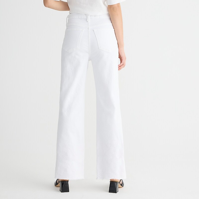 White J.Crew Slim wide-leg jean | J.Crew Factory | ATJPV0236