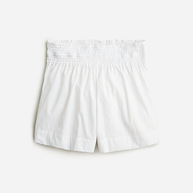 White J.Crew Smocked beach short | J.Crew Factory | YNHTE5827