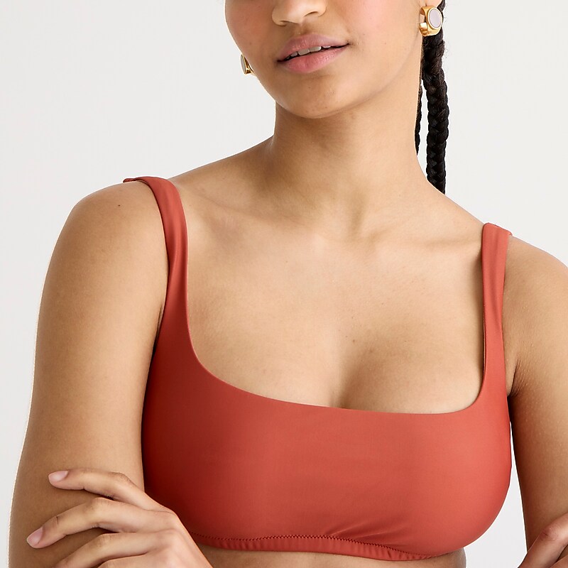 Wildfire J.Crew Squareneck bikini top | J.Crew Factory | DHMZT9741