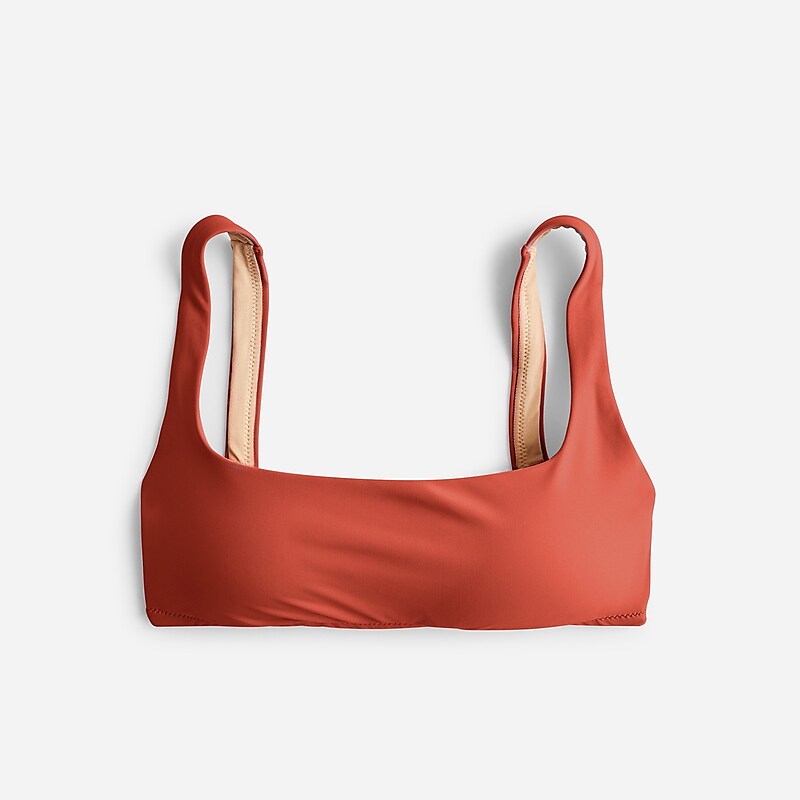 Wildfire J.Crew Squareneck bikini top | J.Crew Factory | DHMZT9741