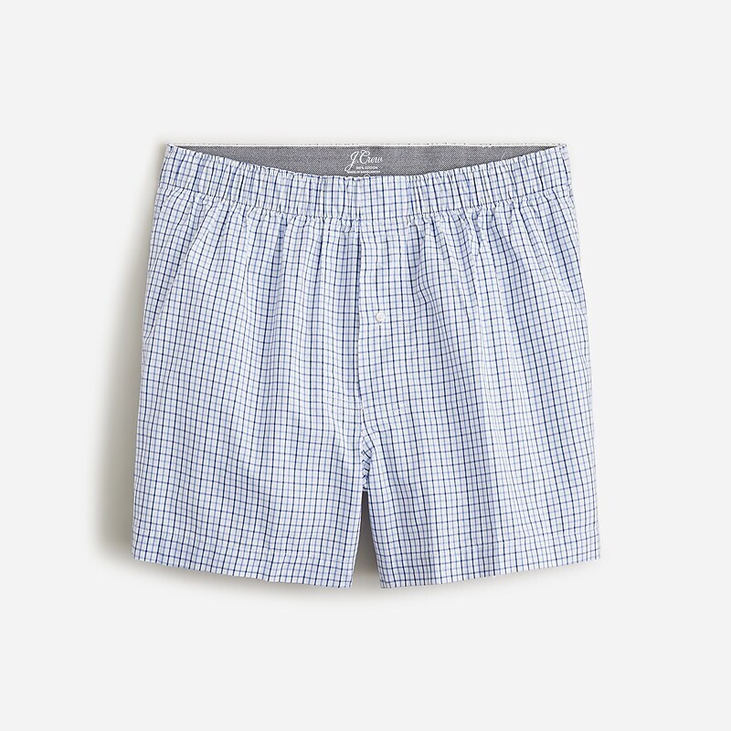 Window Space Blue J.Crew Patterned boxers | J.Crew Factory | QHOAN5146